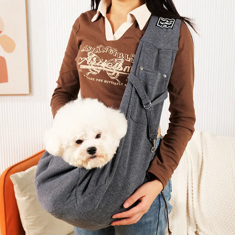 Black Polyester Bag Plus Phone Pocket