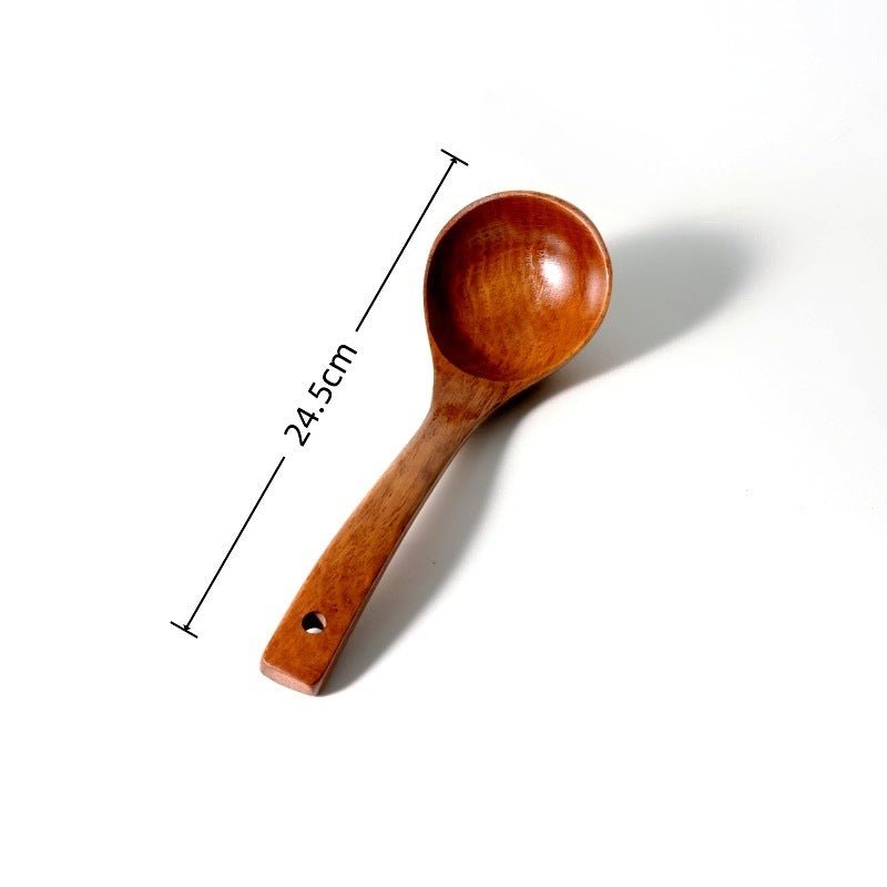 Non-Stick Pan Special Spatula for Cooking, Household Spatula, Wooden Spatula, Wooden Spoon, Rice Spoon, Wooden Spatula, Kitchen Utensils Spatula - Kasa & Pet