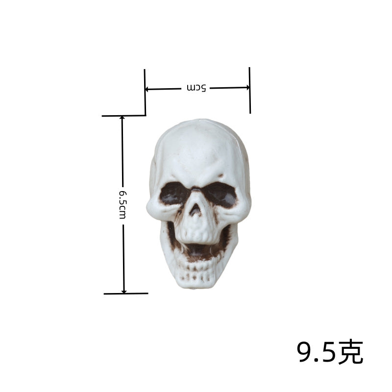 Simulation Skull Halloween Props Horror Haunted Head Bar Haunted House Chamber Atmosphere Decoration