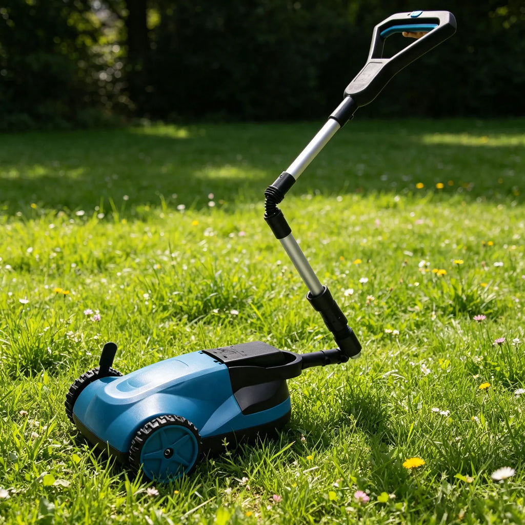 Novo Cortador de Grama Manual de Alta Performance com Bateria de Lítio para Jardim e Quintal – Manutenção Eficiente de Gramados