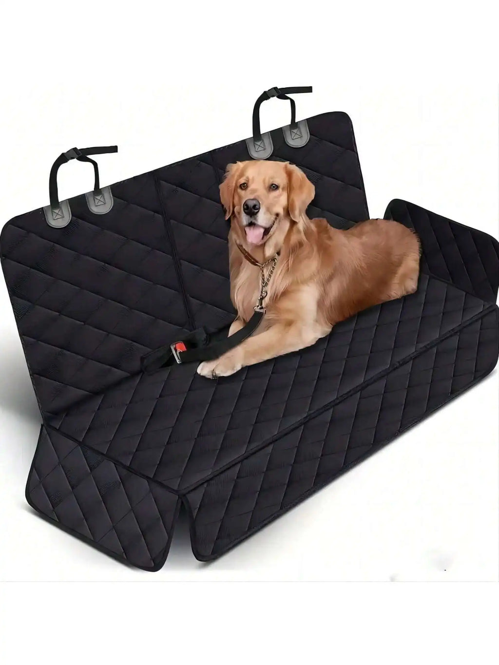 Capa de assento de carro para cães, colchão transportador de viagem para animais de estimação, à prova d'água, protetor de assento de carro com apoio de braço do assento médio para cães