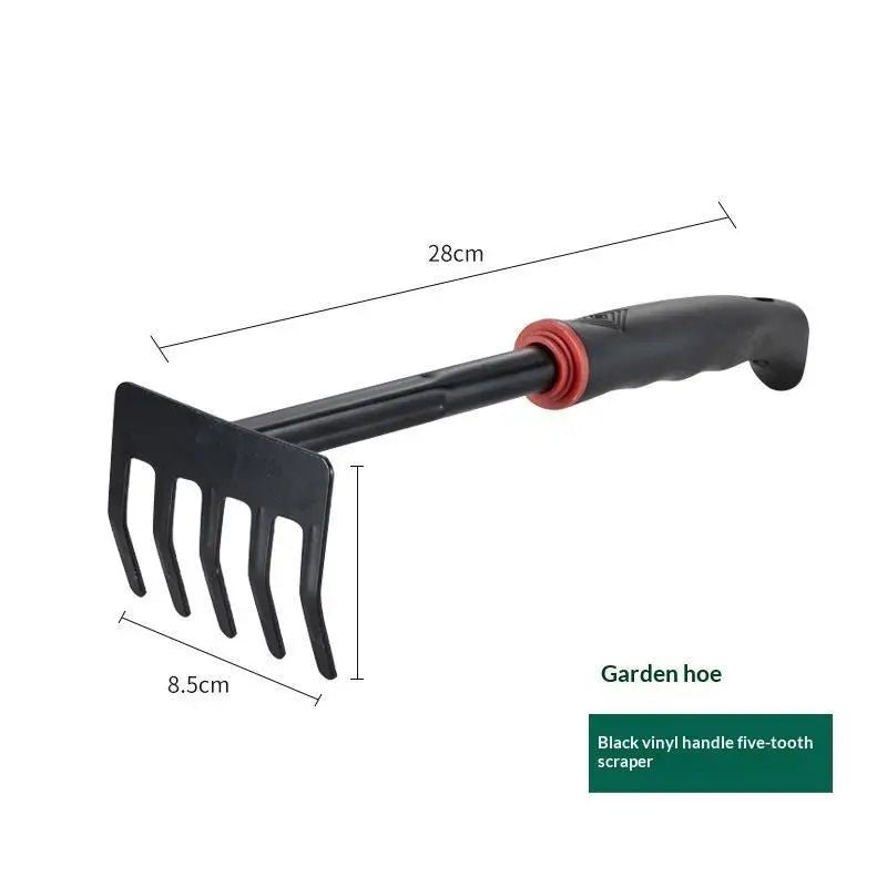 Conjunto de Ferramentas de Jardim Safe Edge Mini: Pá, Rastelo e Espátula Pequenas para Atividades de Plantio de Flores e Vegetais em Família - Kasa & Pet