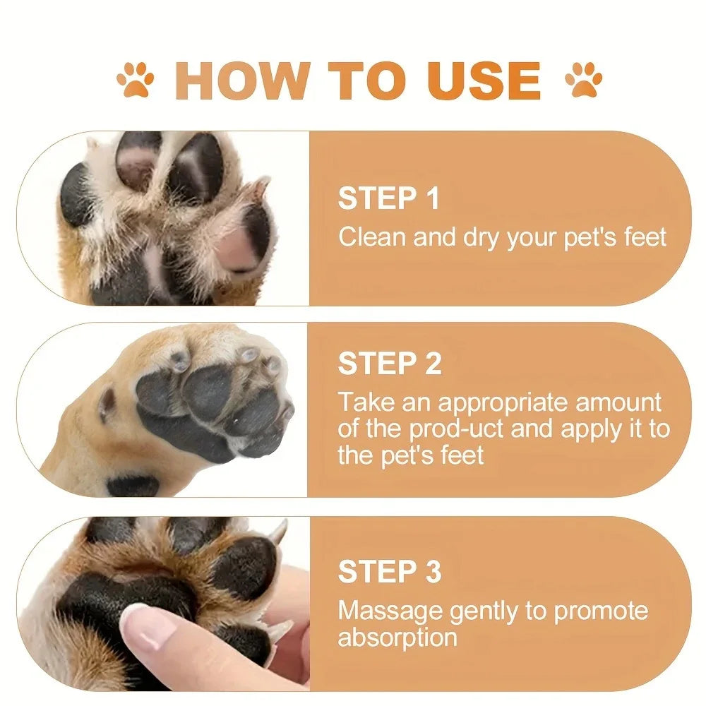 Bálsamo para patas de cachorro - Lick Safe Snout Soother - Estimulação hidratante, calmante e nutritiva - Evitar rachaduras e feridas - Creme para pés de cachorro encerado, óleo, manteiga, extrato