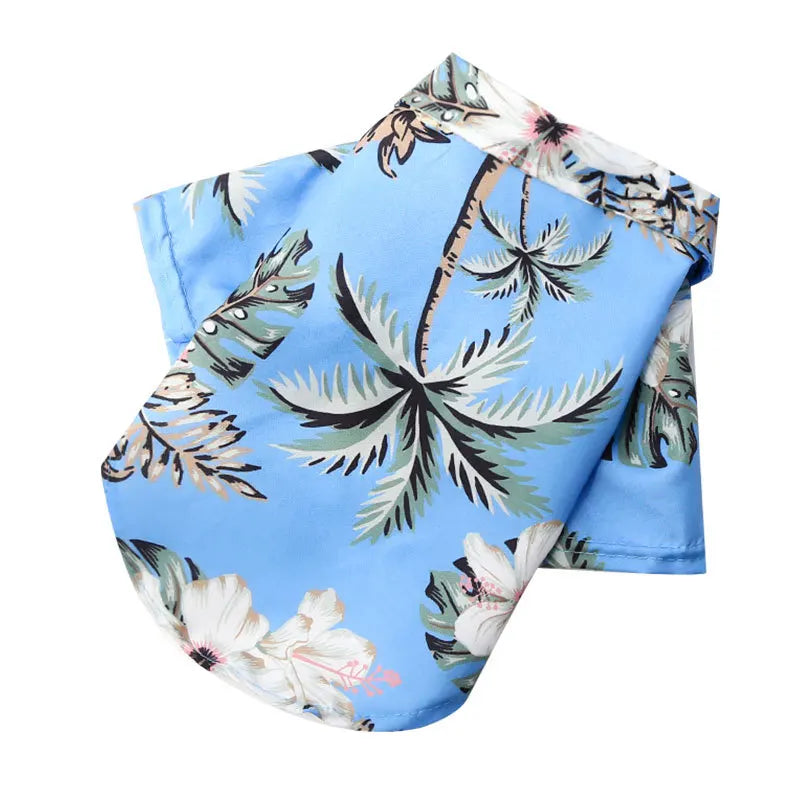Roupa para Cães Estilo Havaiano, Camisas de Verão para Cães de Praia, Roupas para Cães Pequenos e Médios, Gato, Ropa Perro, Pug, Bulldog Francês