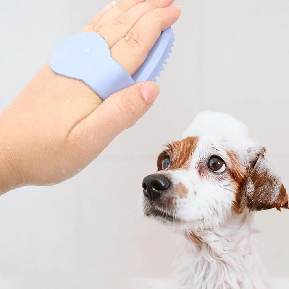 Escova para Pelos de Animais de Estimação para Gatos e Cães, Ferramenta de Higiene para Desembaraçar Pelos, Limpeza Profunda de Manchas na Pelagem, Suprimentos Essenciais para Animais de Estimação