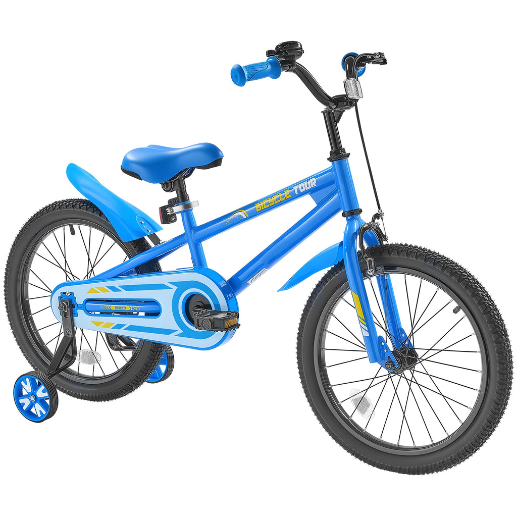 SucceBuy 14/16/18in Crianças Bicicleta Estilo BMX Crianças Bicicleta com Rodas de Treinamento Bicicleta Criança para Meninos e Meninas aprendendo a andar