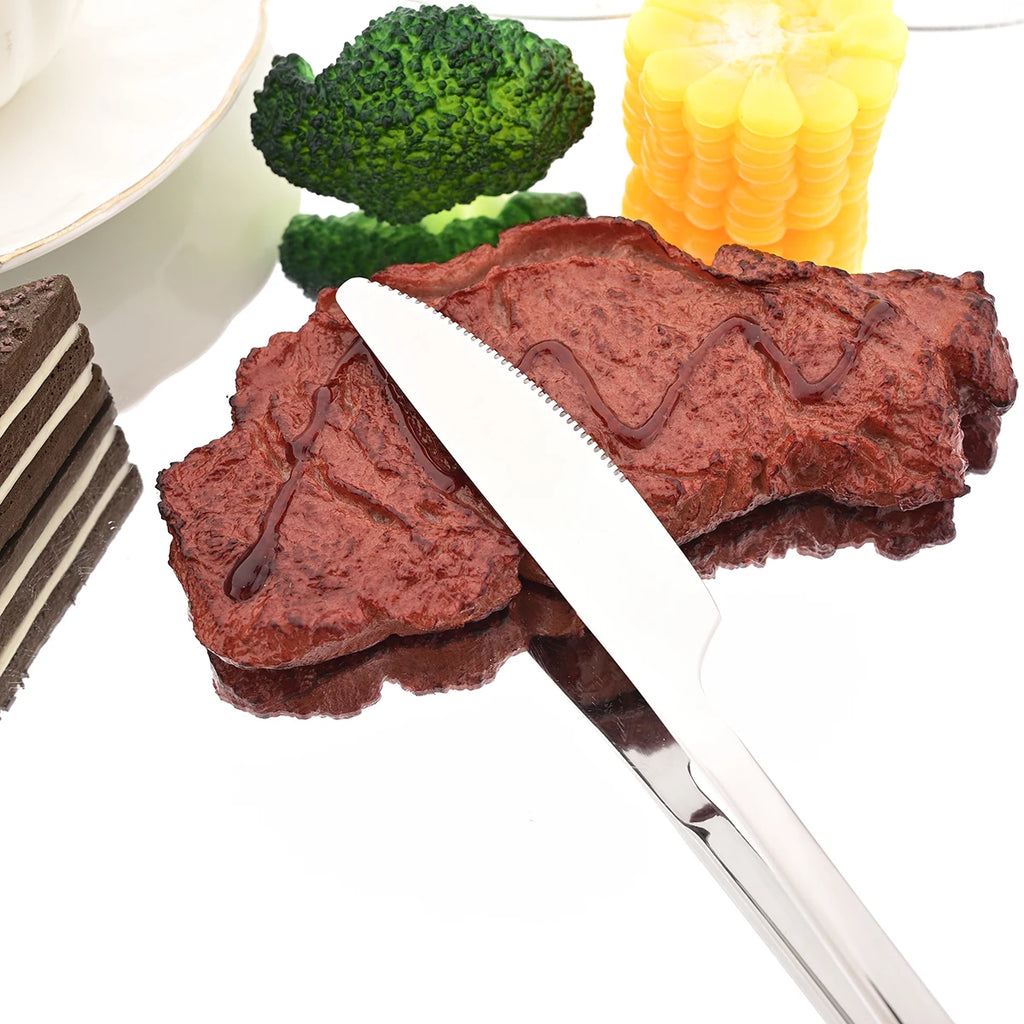 4pcs High-quality Mirror Dinnerware Set Silver Stainless Steel Tableware Set Reusable Knife Fork Spoon Dining Table Utensils Kasa & Pet