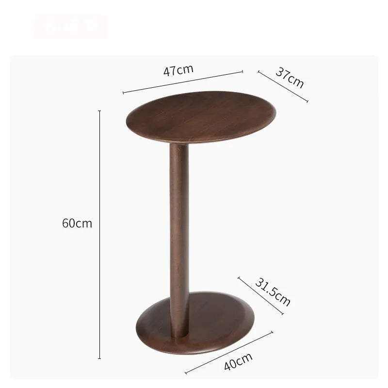 Momo mesa lateral de madeira maciça pequena mesa de centro cabeceira sofá lateral mini pequeno criativo varanda quarto design simples mesa de canto