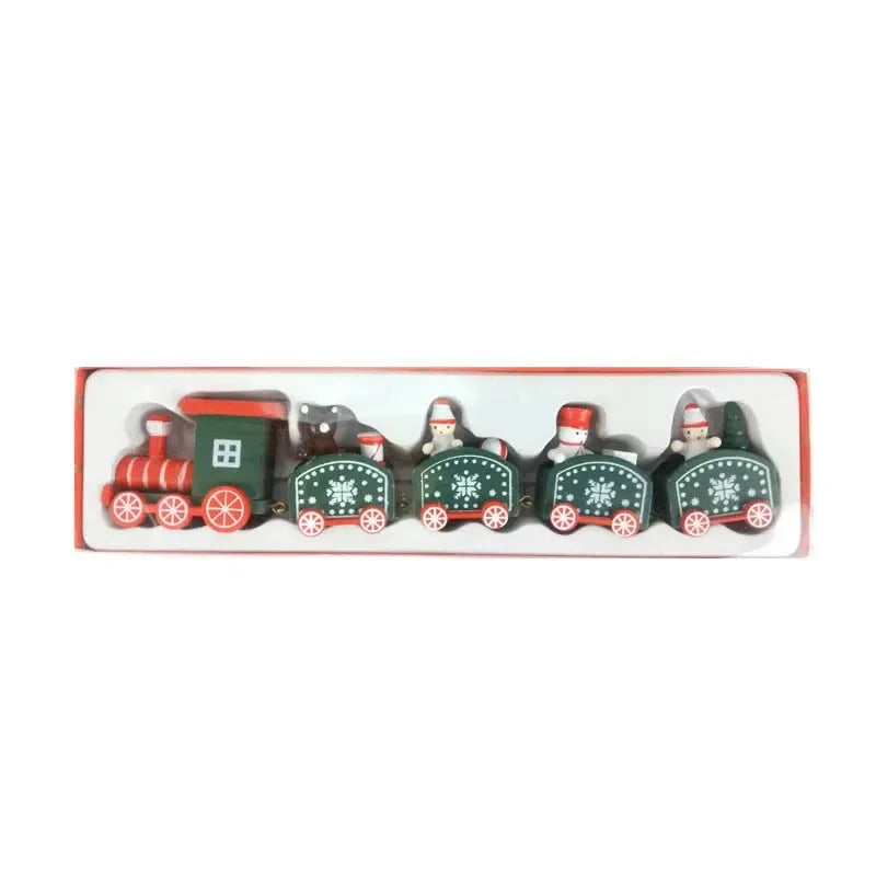 Decorações de Natal: Trem, Enfeites para Árvore de Natal, Decoração para Festas e Casa, Ano Novo 2026, Presente de Natal, Adereços para Vitrine