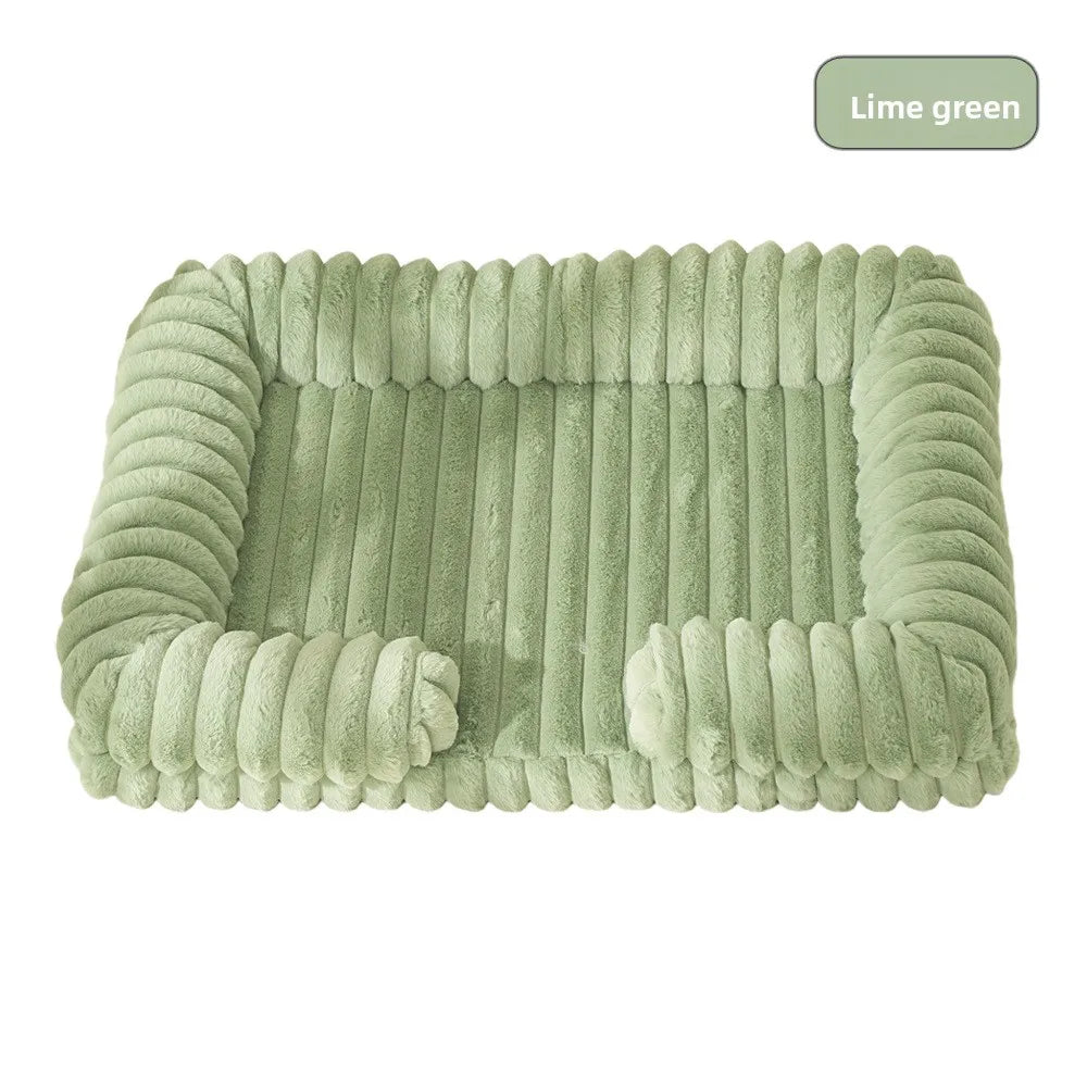 Cama para Cães de Inverno, Cama Quente para Filhotes, Sofá para Animais de Estimação, Tapete para Gatos Pequenos, Suprimentos para Pets, Cestas Grandes, Camas para Cães de Porte Médio, Casinha Grande para Cães