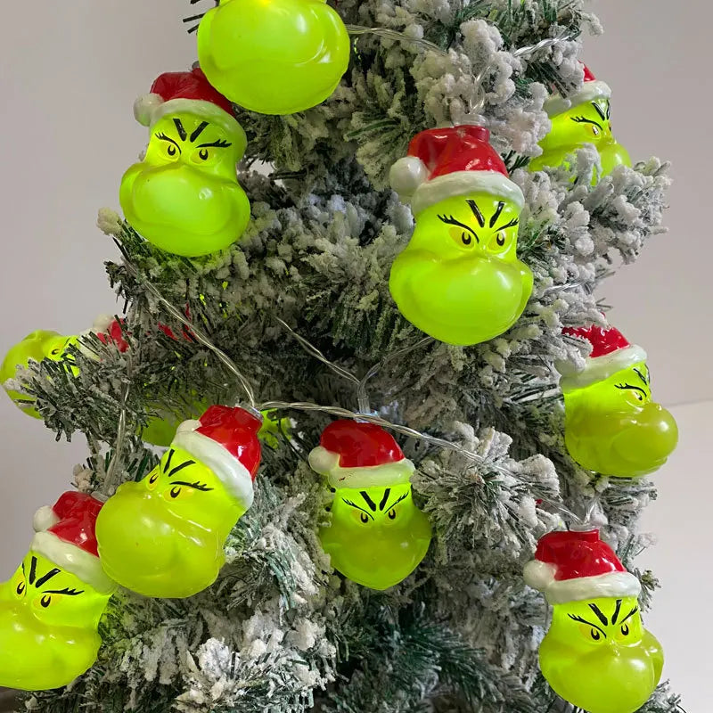 Natal luzes led luzes da corda decorações para árvore casa jardim interior ao ar livre contas dia das bruxas decorações do feriado