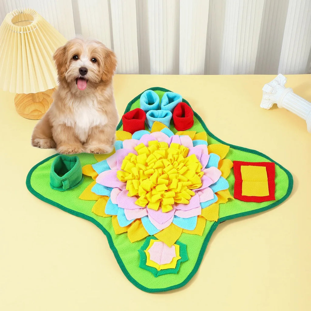 Boa esteira de ripa para animais de estimação para cães, quebra-cabeça de alimentação interativa para o tédio, incentiva habilidades naturais de forragem