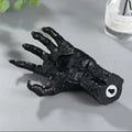 Braço de Bruxa de Halloween com Garra de Demônio e Olho Maligno, Ornamento de PVC Macio, Pingente Gótico para Pendurar na Parede, Decoração Assustadora para Casa e Mesa, Artesanato para Festa
