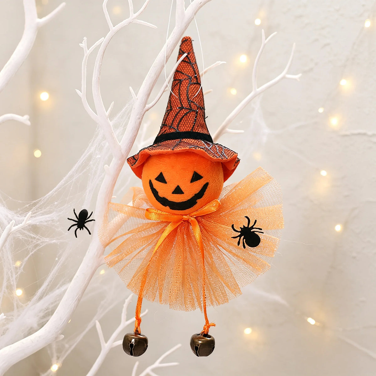 Enfeites Assustadores de Halloween: Bonecos de Pelúcia de Abóbora, Bruxa e Fantasma para Pendurar – Decoração Festiva e Presente de Feriado 2026 - Kasa & Pet