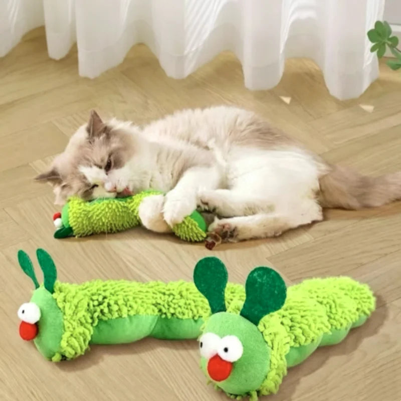 Brinquedo de Pelúcia para Gatos, Acessório Divertido para Alívio do Tédio, Resistente a Arranhões e Mordidas, Ideal para Pequenos Animais