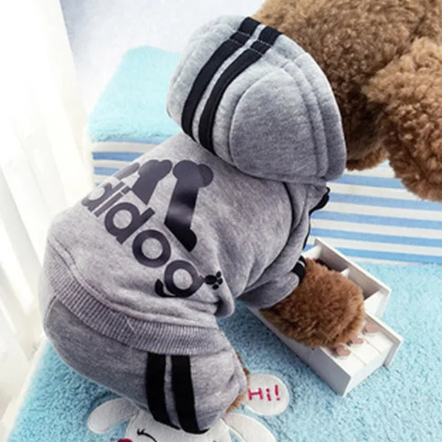 Roupa para animais de estimação roupas para cães pequenos cães médios roupa para cachorro com capuz moletom
