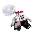    Fantasia de Chef de Halloween para Cães de Estimação, Roupa Engraçada de Cosplay com Chapéu, Vestido de Festa para Filhotes, Acessórios para Fotos de Festival