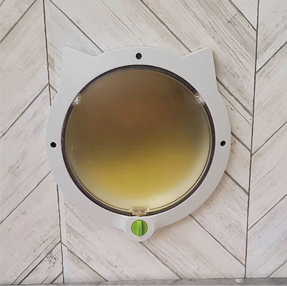 Porta para Gatos e Cães para Porta de Vidro, Acesso Livre para Gatos e Filhotes, Porta Automática para Animais de Estimação, Fácil Instalação, Porta de Entrada e Saída para Pequenos Animais