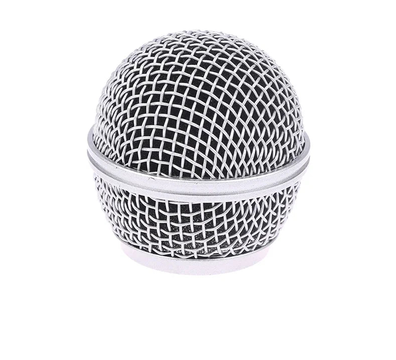 Microphone Grill Ball Mic Grille Cover Head Replacement
