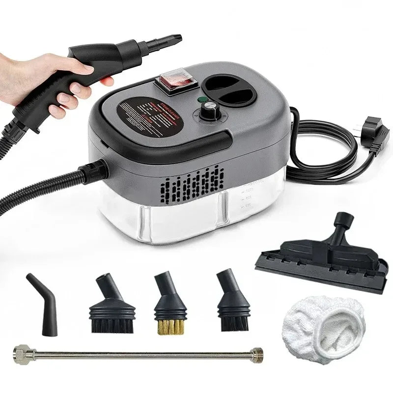 Limpador a Vapor Portátil de Alta Temperatura para Cozinha, Carro, Piso e Mais, 220V