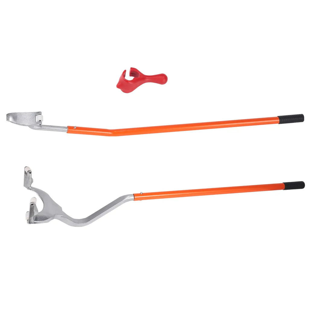 "Tire Mount/Demount Tool (22.5" & 24.5")-Manual Steel Changer with Extra Bead Holder & Tubeless Capabilities"