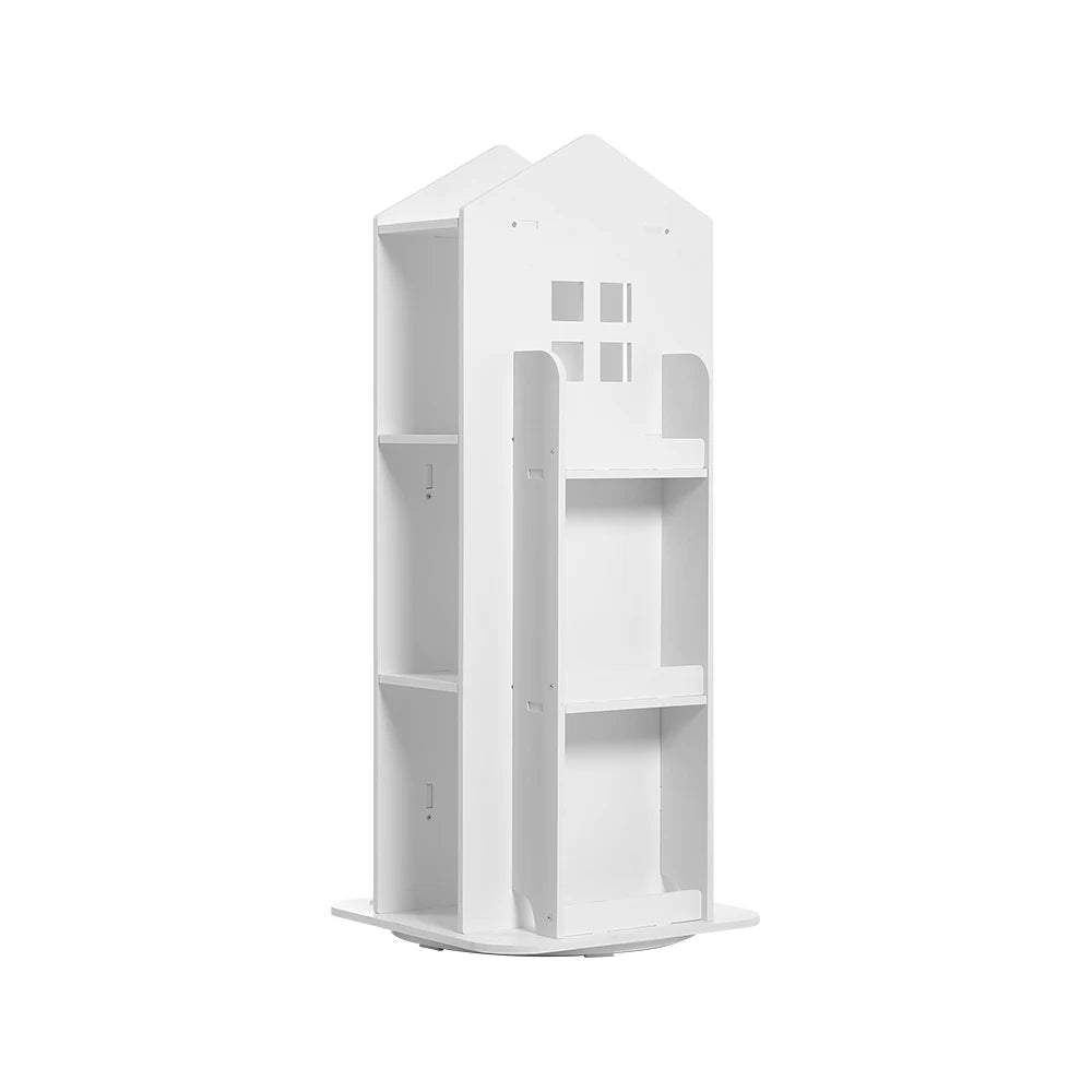 【Breeins】Madre de casa infantil, estante rotativa, livros, brinquedos, organizador de armazenamento, prateleira, armário, decoração de casa