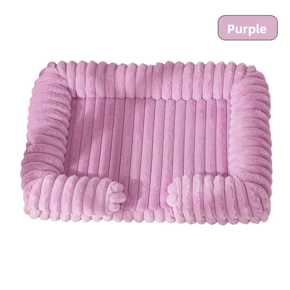 Cama para Cães de Inverno, Cama Quente para Filhotes, Sofá para Animais de Estimação, Tapete para Gatos Pequenos, Suprimentos para Pets, Cestas Grandes, Camas para Cães de Porte Médio, Casinha Grande para Cães