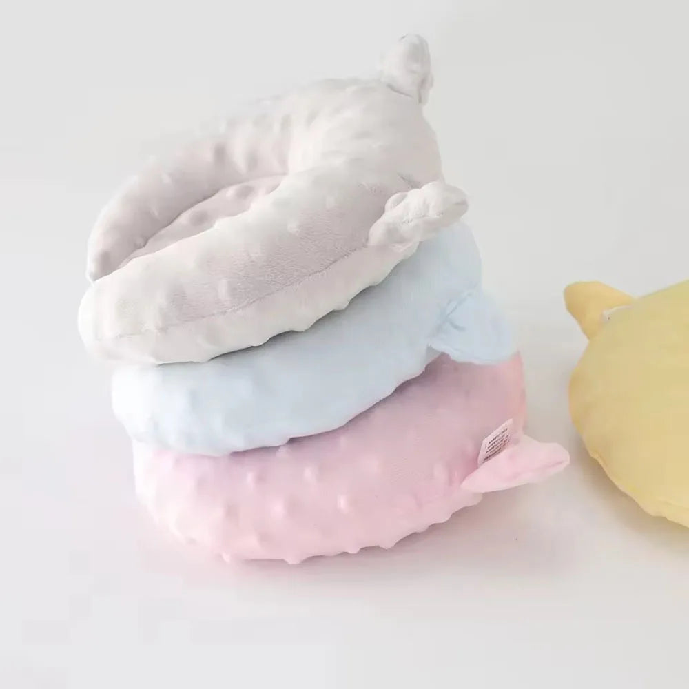 Almofada Confortável em Formato de U para Pets, Tapete Quente para Cães e Gatos Pequenos, Acessório para Sono Profundo, Brinquedo e Tapete de Dormir para Cães e Gatos