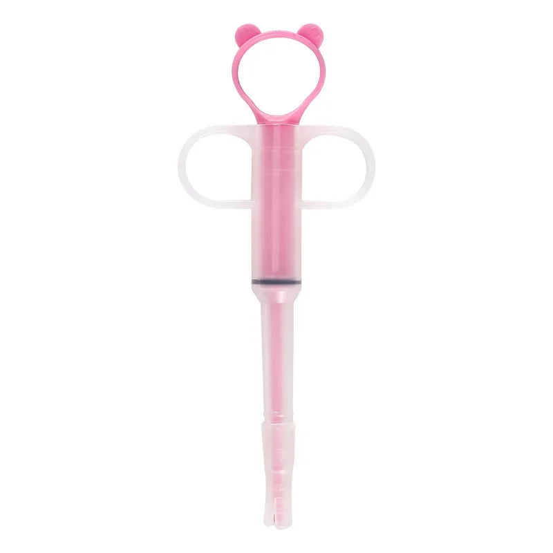 Dispensador de Comprimidos para Animais de Estimação com Ponta Macia, Aplicador de Remédios para Cães e Gatos com Êmbolo Ergonômico, Ferramenta de Alimentação para Pequenos Animais