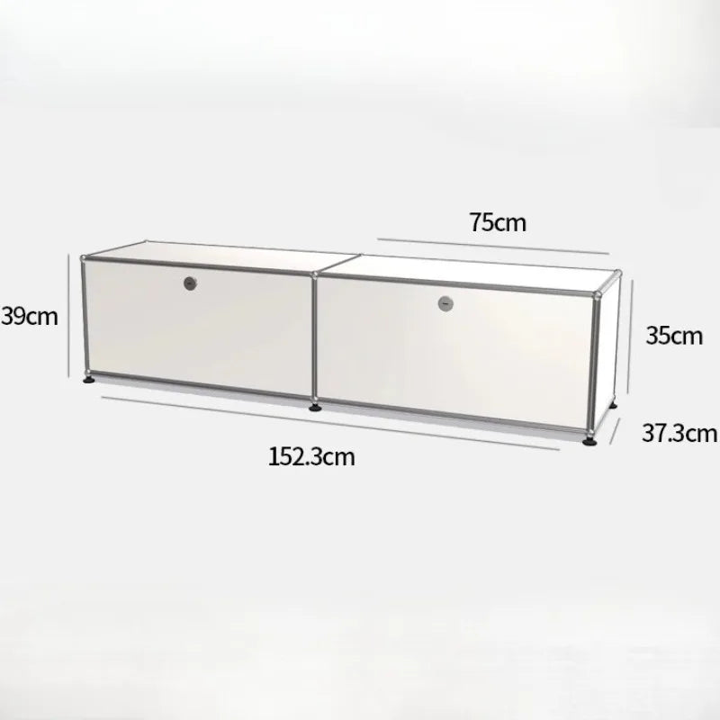 Suporte de tv tipo gaveta simples, moderno, grande capacidade, móveis para sala de estar, luxo, arte multifuncional, decoração de casa Kasa & Pet
