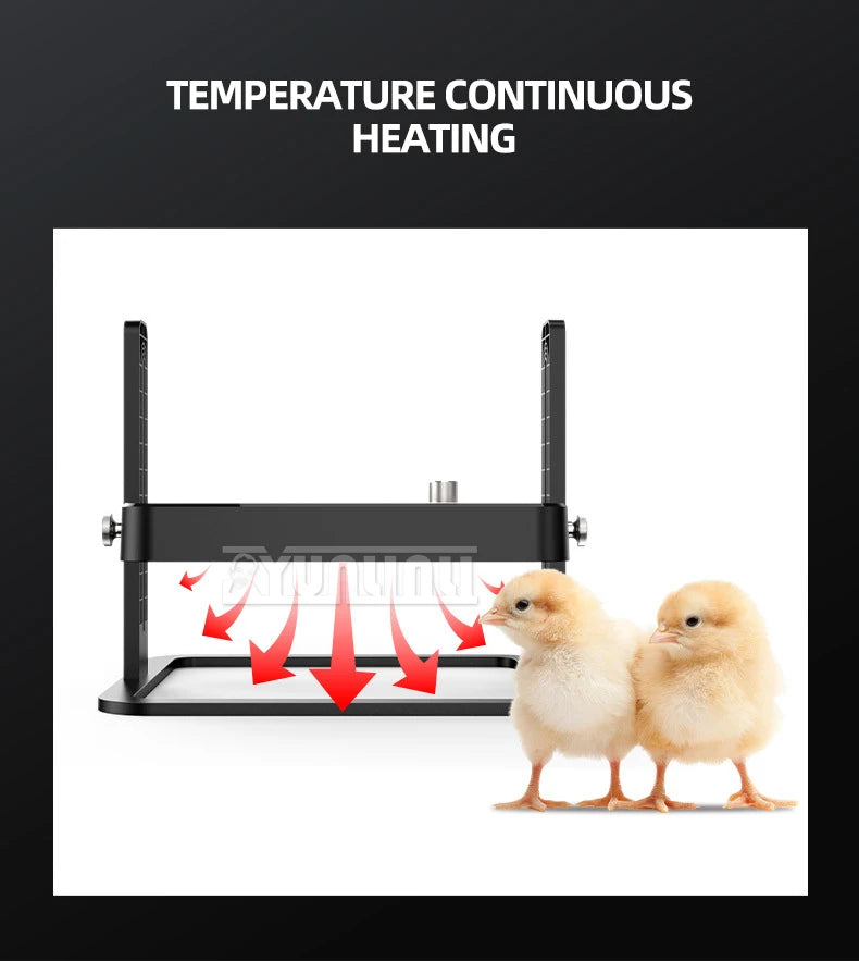 Placa de aquecimento para animais de estimação temperatura ajustável aquecedor para animais de estimação design aquecedor para galinhas cães gatos pássaros 2025 novo