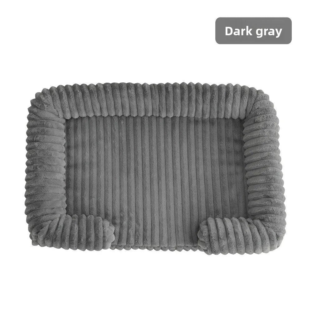 Cama para Cães de Inverno, Cama Quente para Filhotes, Sofá para Animais de Estimação, Tapete para Gatos Pequenos, Suprimentos para Pets, Cestas Grandes, Camas para Cães de Porte Médio, Casinha Grande para Cães