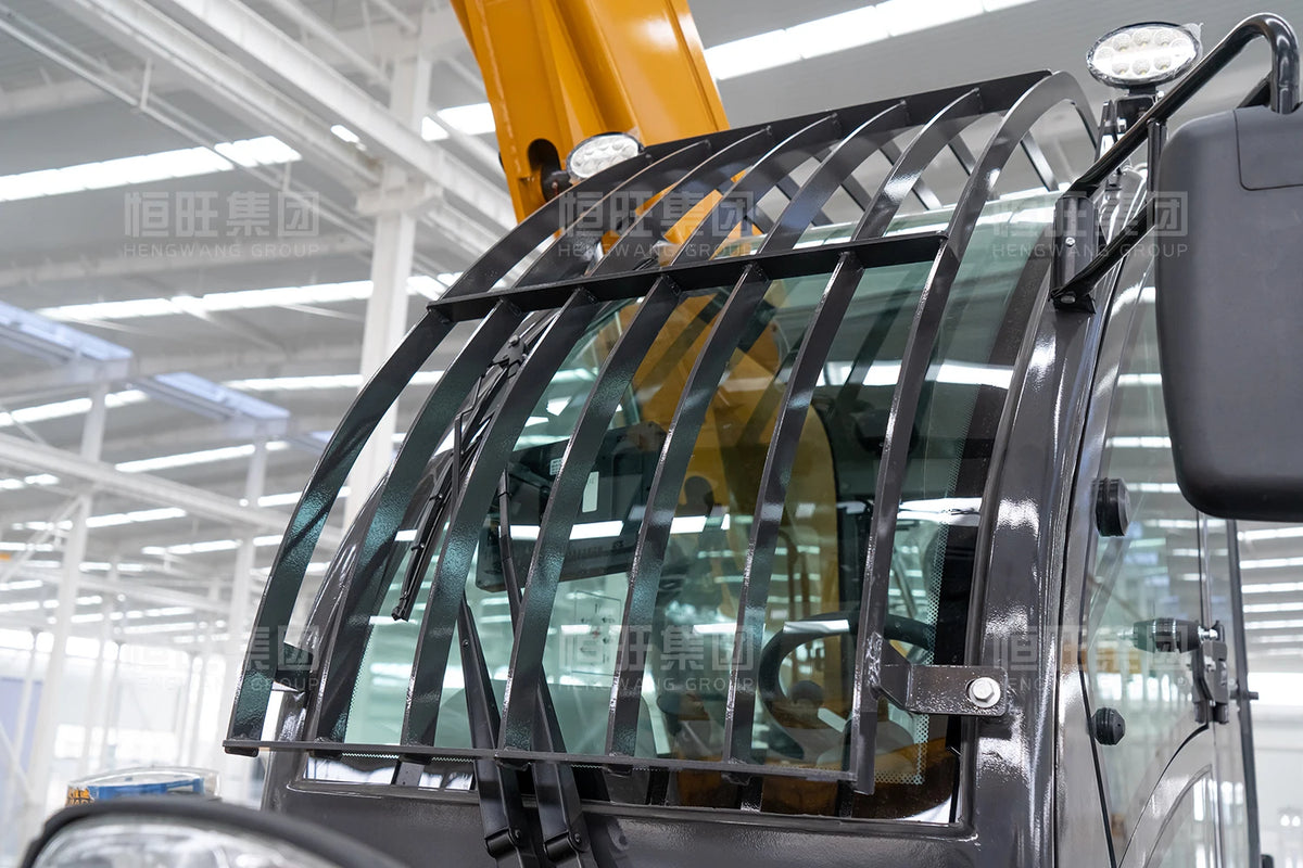 Empilhadeira Hidráulica Telescópica 7m de Elevação a Diesel 4x4 para Terrenos Acidentados - Máquina de Construção