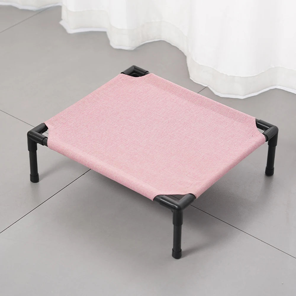 Cama Elevada para Animais de Estimação, Cama para Pequenos Animais, Respirável, Lavável, Colchão Refrescante para Coelhos, Hamsters, Gatos e Filhotes, Cama Interna