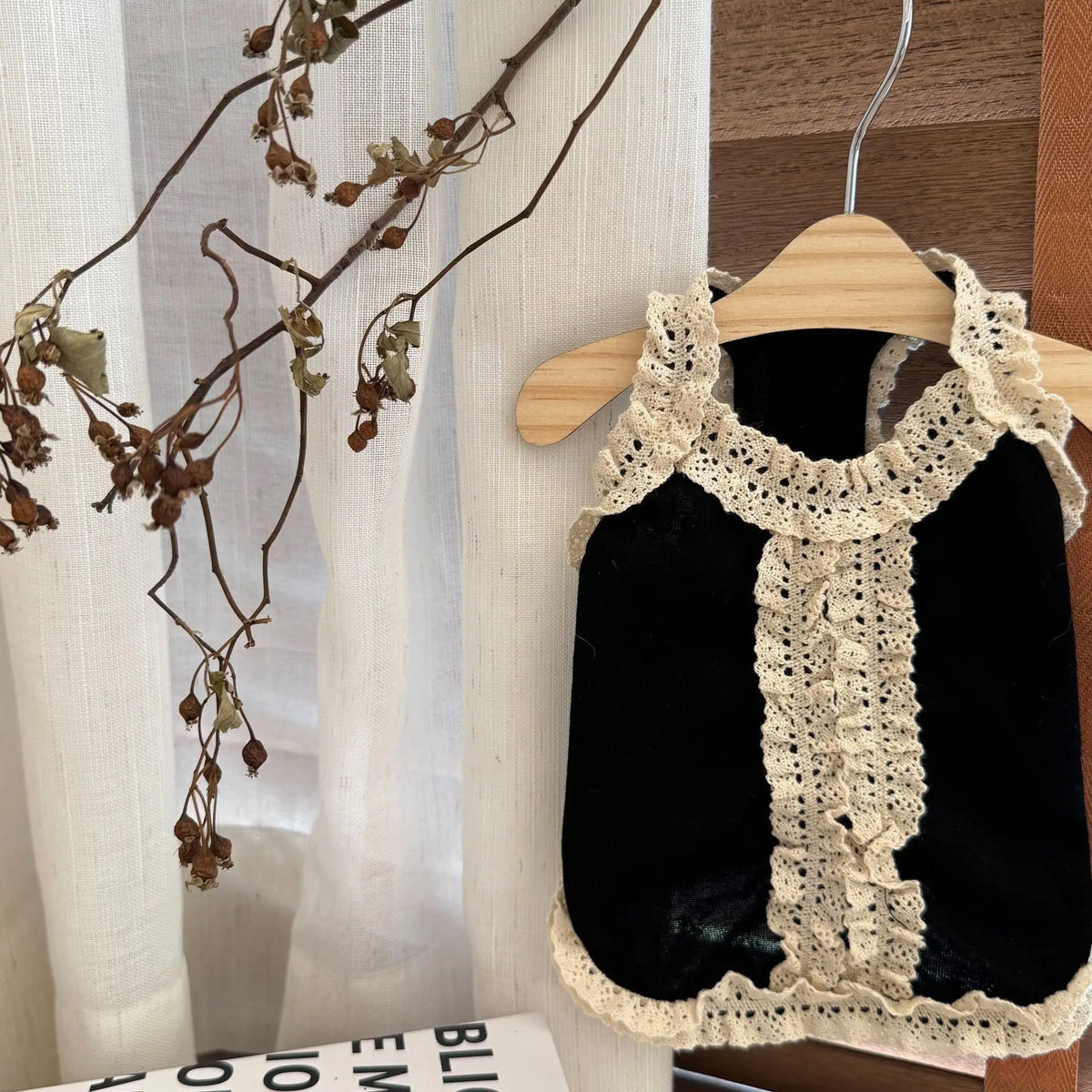 Camiseta de Renda Fofa para Pets, Top Sem Mangas para Cães Pequenos, Roupas para Filhotes Teddy Yorkshire