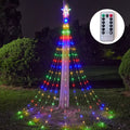 LED Cone Animado Lightshow Árvore De Natal Luz, Jardim Ao Ar Livre String Luzes, Impermeável Home Decorações Do Partido Xmas, 2024
