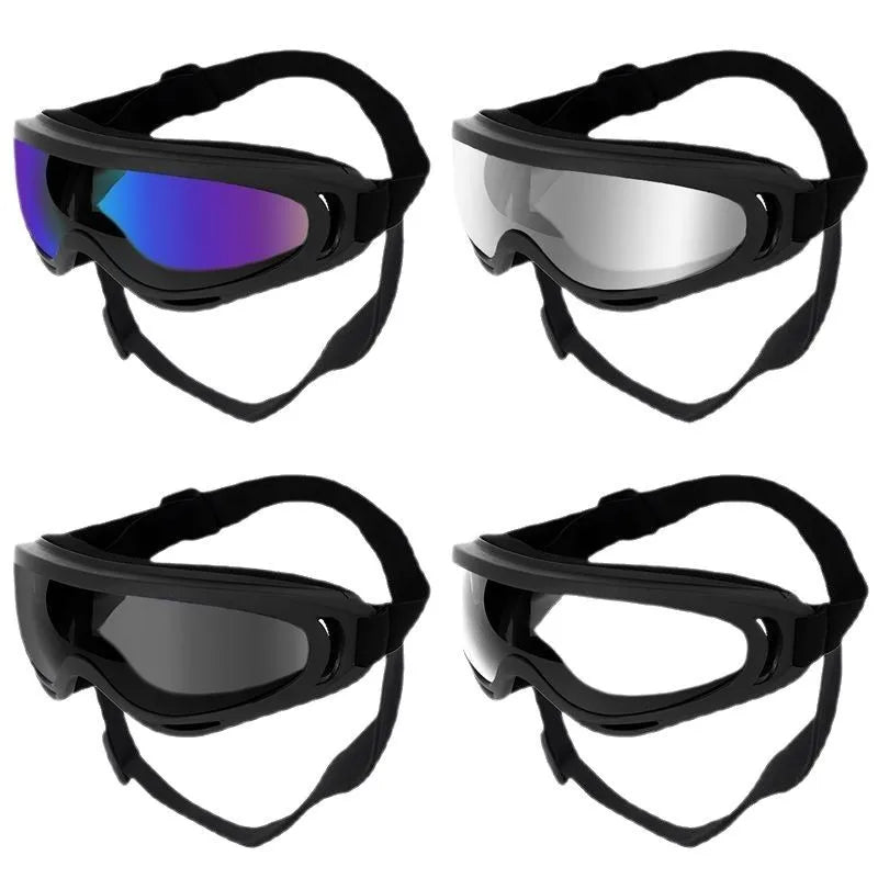 Óculos de sol para cães ajustáveis, óculos de sol anti-uv, proteção para os olhos, preto, amplamente utilizado, suprimentos para cães de estimação