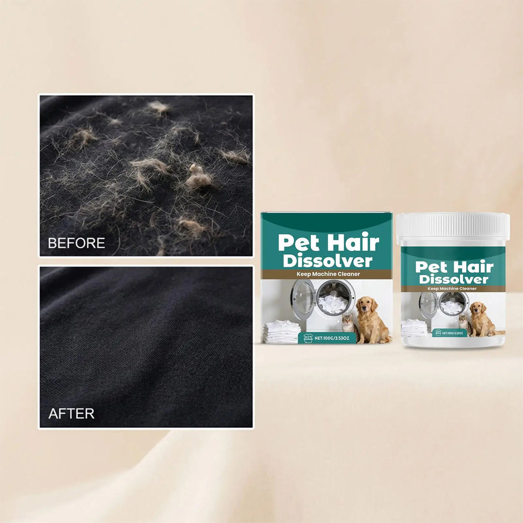 Removedor de Pelos de Animais para Lavanderia, Detergente Aditivo para Máquina de Lavar, Remove Pelos de Roupas, Carpete, Roupa de Cama, Tecido e Toalha