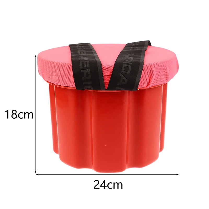 Banco prático e portátil de espuma para lazer ao ar livre, ideal para colheita de chá e escavação de alho.