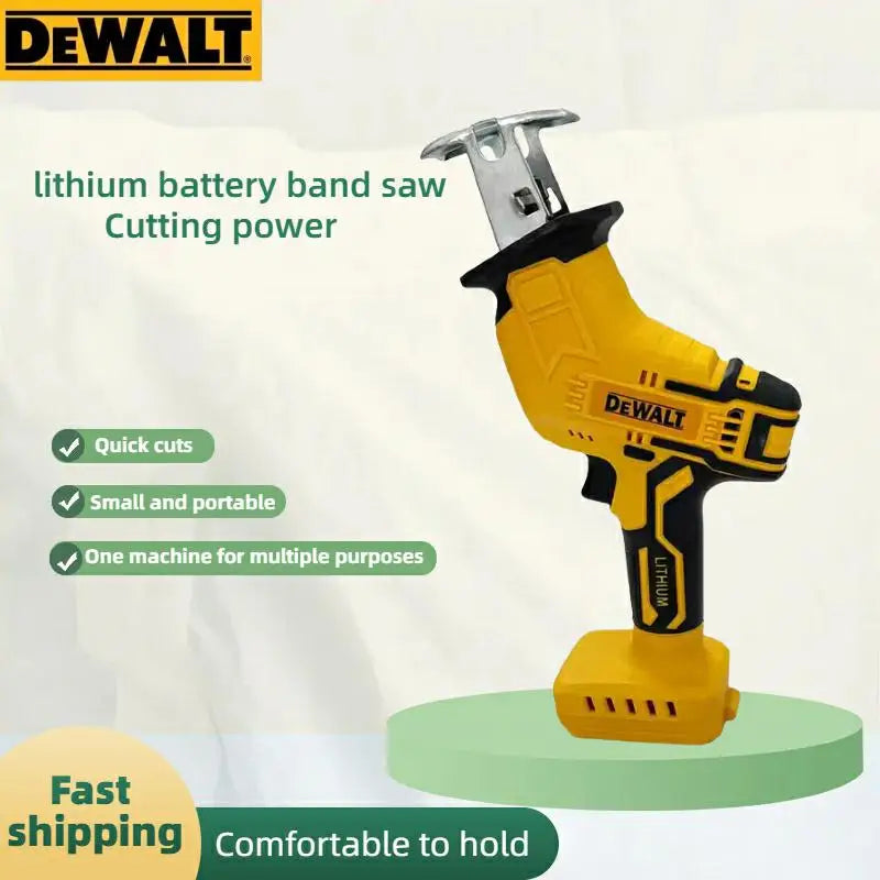 Serra Sabre Elétrica Dewalt 20V Sem Escovas: Serra Multifuncional com Motor Potente para Corte de Metal, Madeira e Tubos