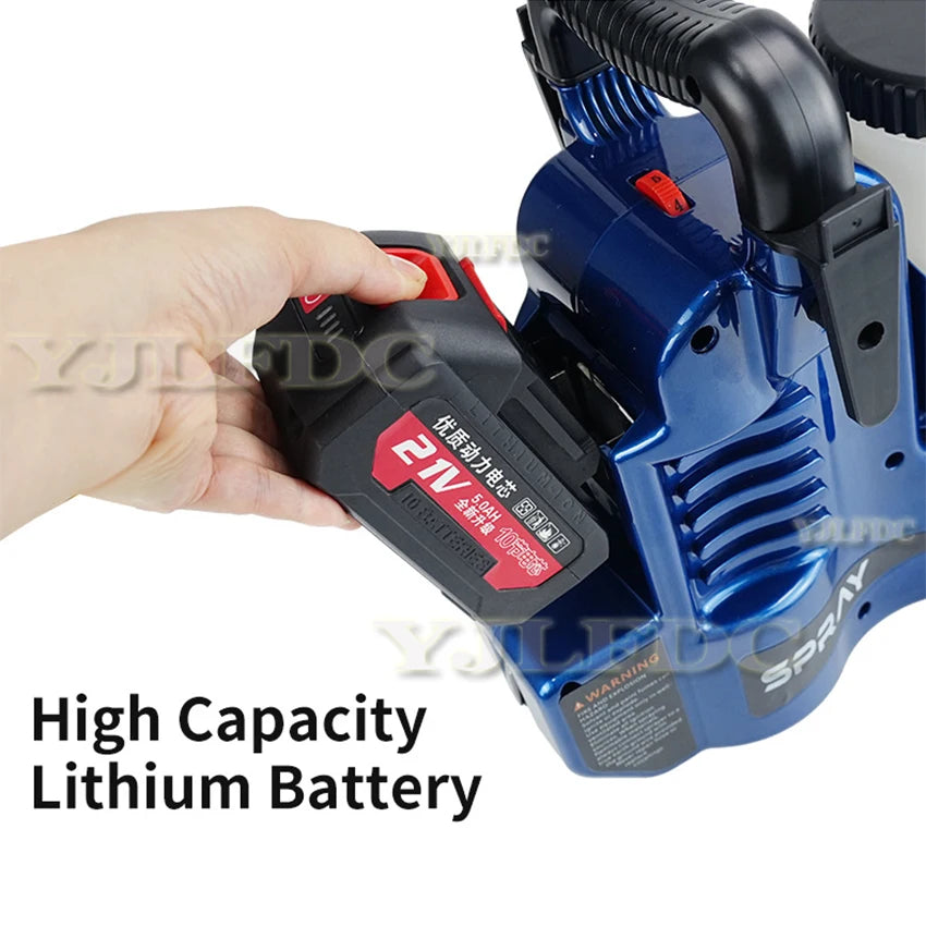 Pulverizador mal ventilado de alta pressão, pulverizador elétrico de tinta, bateria de lítio recarregável, estilo mochila pequena, portátil