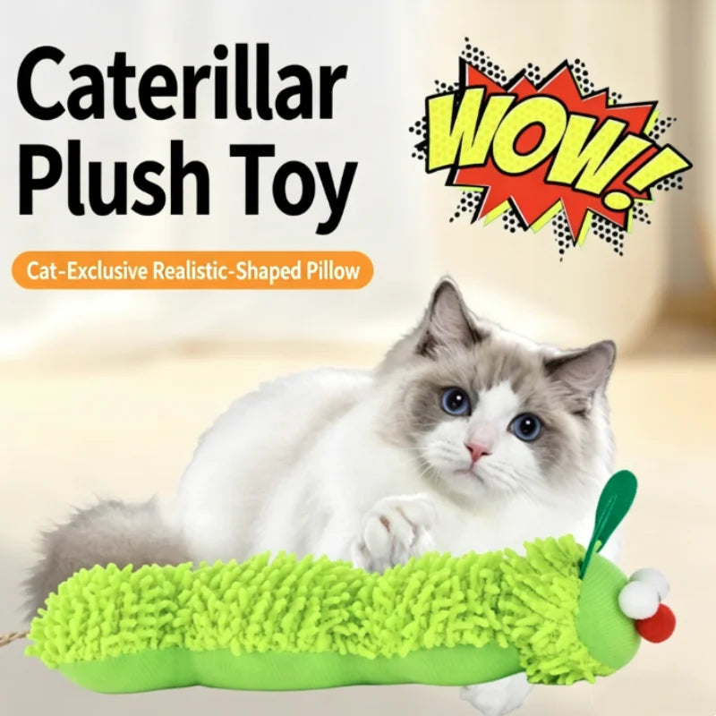 Brinquedo de Pelúcia para Gatos, Acessório Divertido para Alívio do Tédio, Resistente a Arranhões e Mordidas, Ideal para Pequenos Animais