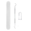 Ferramentas de Limpeza Dental para Animais de Estimação, Escova de Dentes de Silicone com Luva para Dedo, Escova de Dentes para Gatos e Cães, Reutilizável, Kit de Cuidados Orais para Animais de Estimação, Adequado para