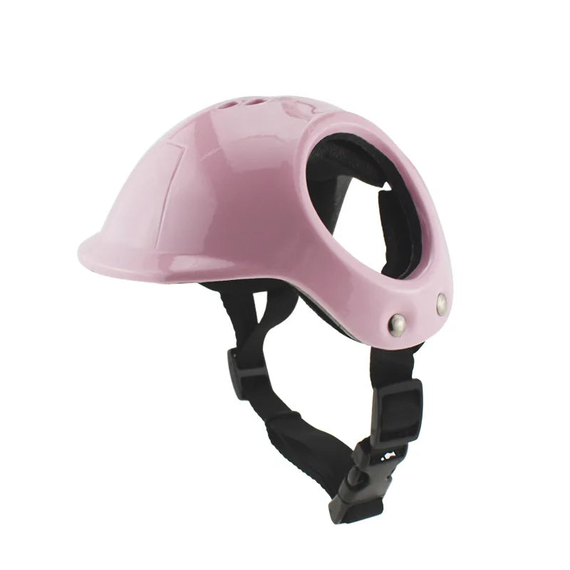 Capacetes para animais de estimação, capacete para gatos, capacete para cães, mini cabeça ao ar livre, chapéu seguro, capacete de motocicleta para cães, acessórios para fotos de animais de estimação