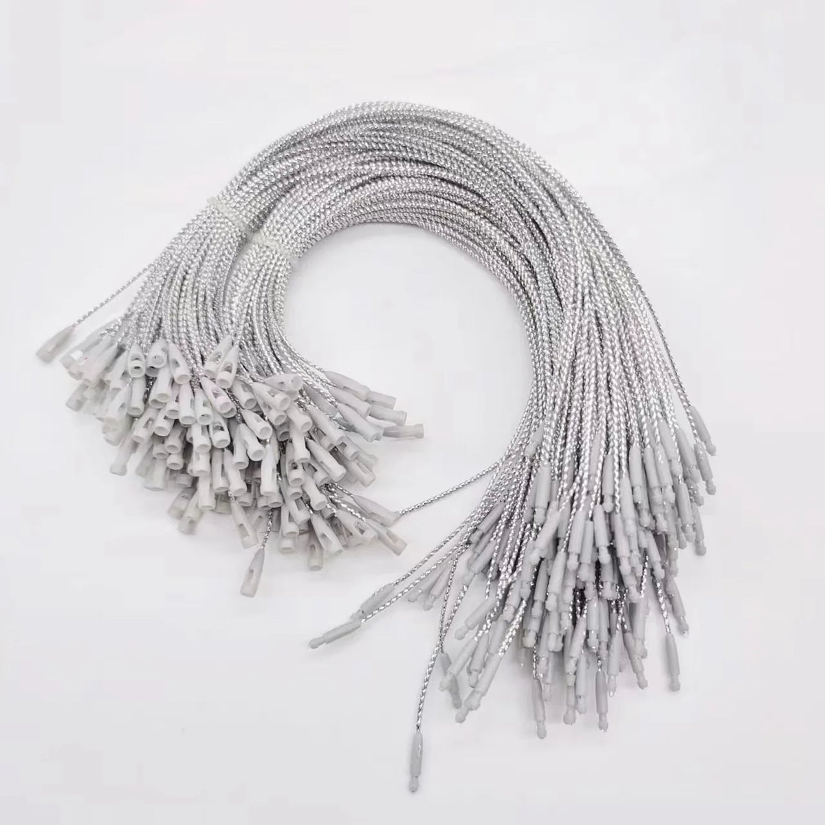 Decoração de árvore de natal ornamentos pendurado corda ouro prata pendurar tag cabo para natal fontes de festa de casamento noel navidad natal