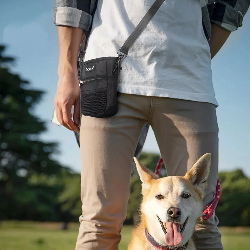 Bolsa de Cintura para Pet, Cão, Filhote, para Treinamento, Petiscos, Recompensas, Alimentos, Obediência, Agilidade