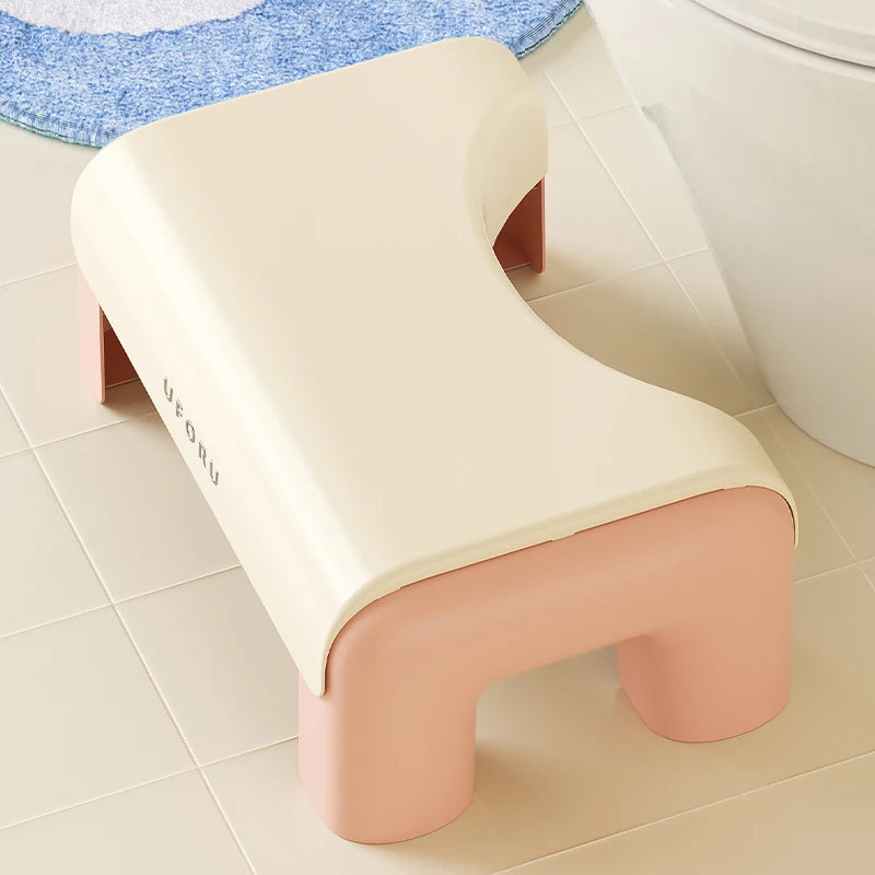 Banqueta para vaso sanitário UFORU, apoio para os pés doméstico, espessada, resistente e antiderrapante, ferramenta para agachamento de adultos.