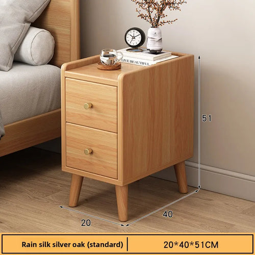 Mesa de Cabeceira Multifuncional para Casa, Armário Estreito de Armazenamento para Quarto Pequeno, Armário de Cabeceira