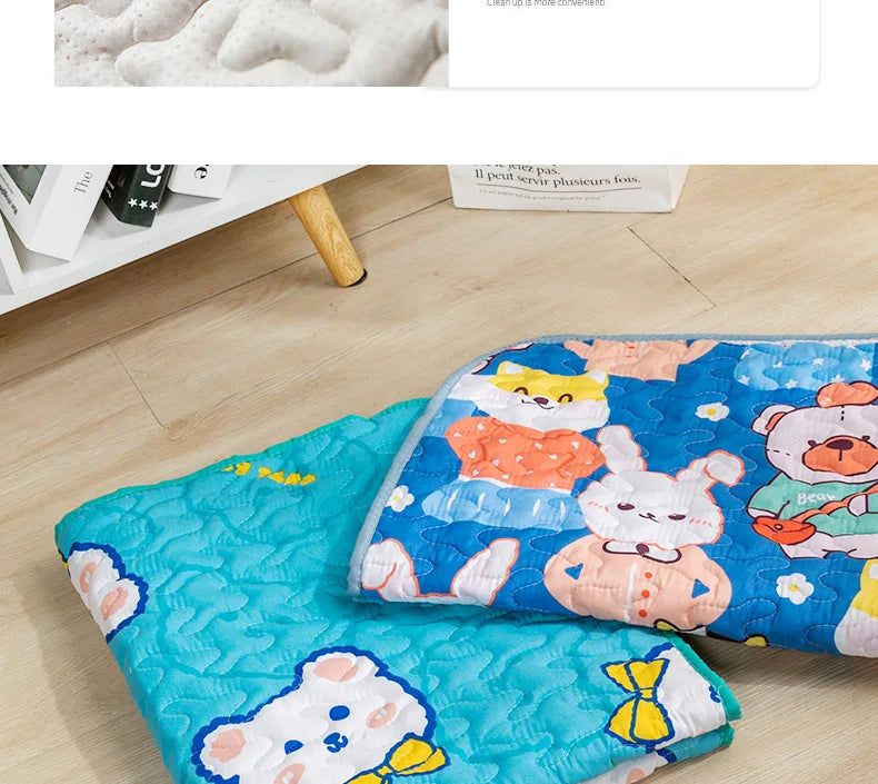 Tapete antiderrapante para animais de estimação, tapete para dormir especial de algodão para gatos, verão, confortável e respirável, produtos para animais de estimação