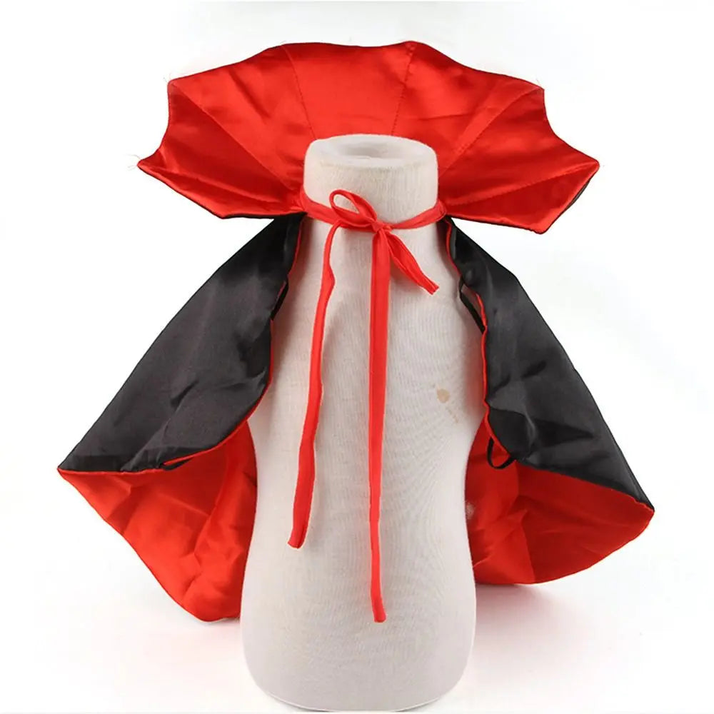 Fantasia de Halloween para Animais de Estimação com Gola Alta, Capa de Cosplay para Gato Confortável e Ajustável, Tecido Macio, Acessórios para Animais de Estimação, Vestido para Filhotes e Gatinhos para Festas